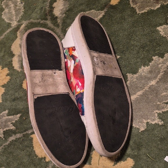 Robert Graham White and Multicolor Sneakers - Picture 6 of 7